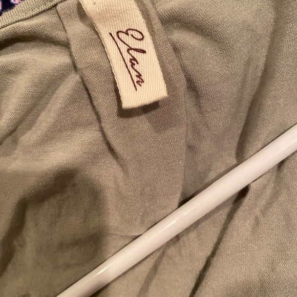 Elan Jumper Green V Neck - Picture 9 of 12